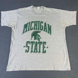 Vintage Michigan State Spartans University Shirt Fruit of the Loom, Mens X-Large
